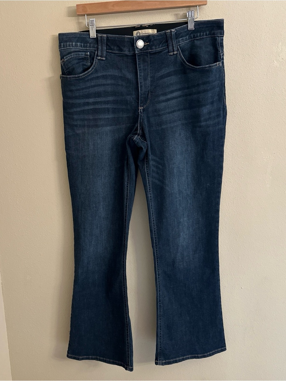 Democracy Ab Technology Jeans Womens 16 Slimming Comfy Office Casual